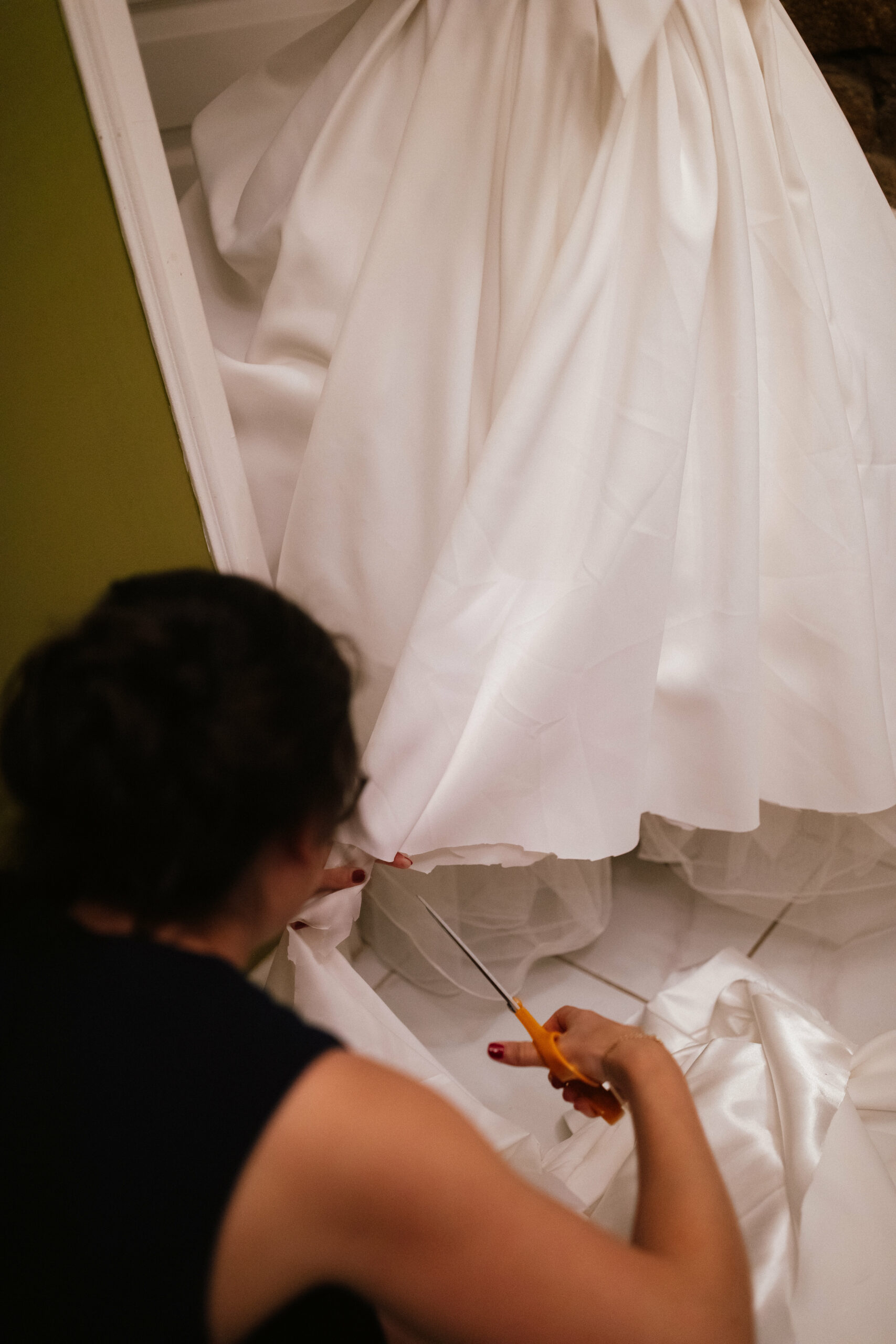 Transformer sa robe de mariée après le mariage